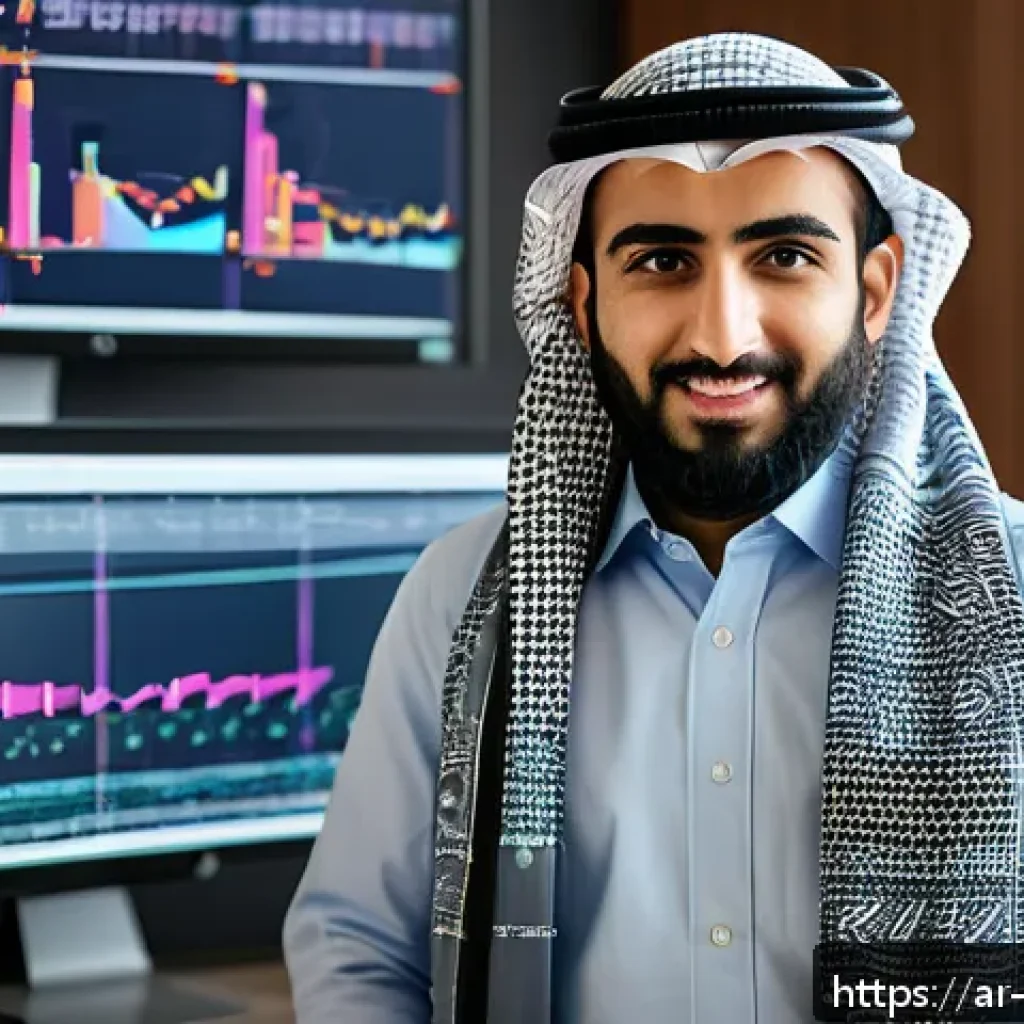 빅데이터 기술자의 스킬 업그레이드 전략 - A professional Middle Eastern big data engineer in modern office environment, wearing business casua...